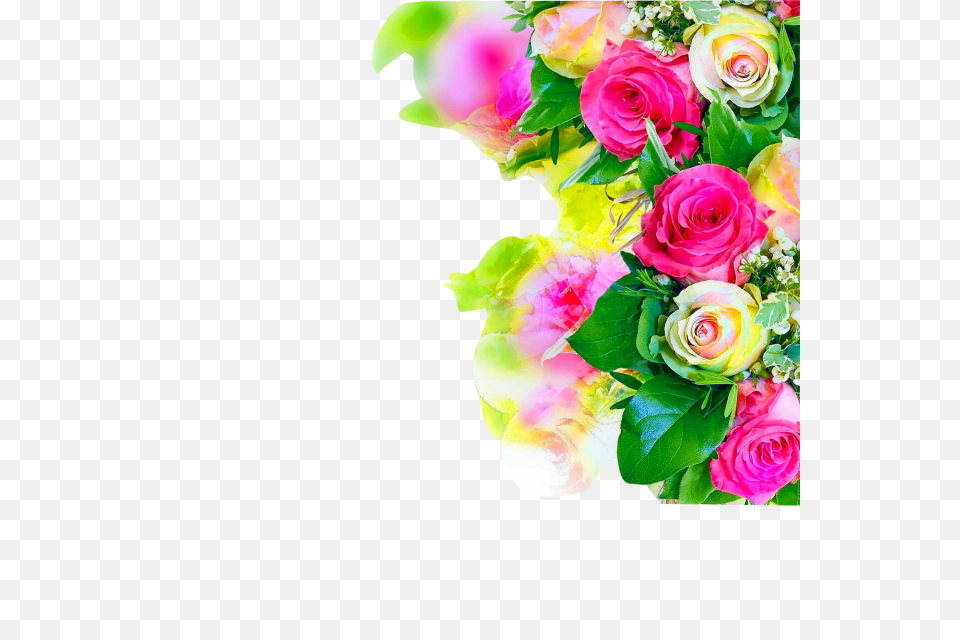 Colorful Rose Wedding Flowerflower Watercolor Watercolor, Art, Floral Design, Flower, Flower Arrangement Png Image