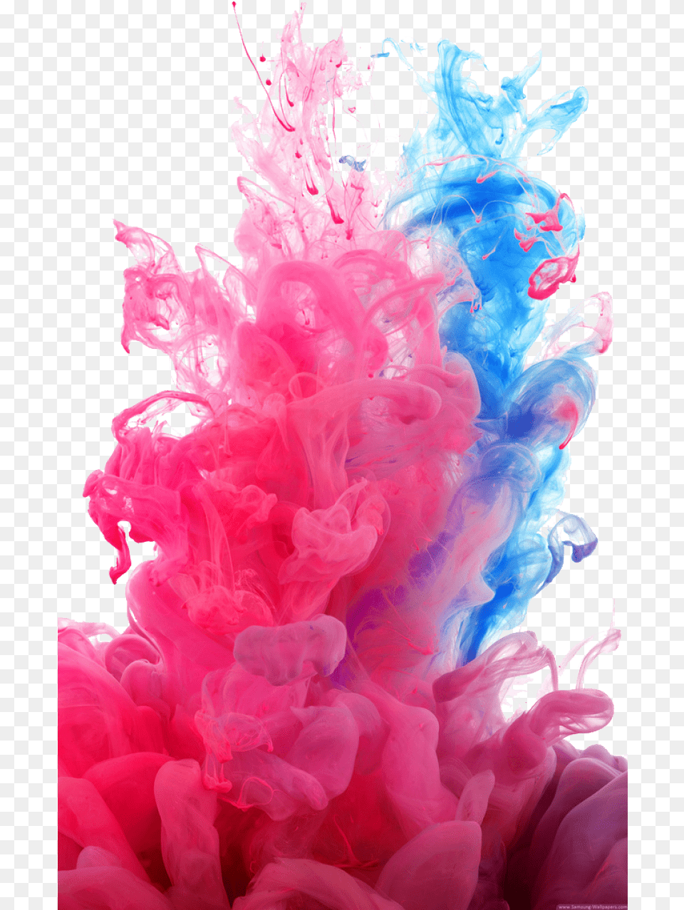 Colorful Smoke Pink And Blue Smoke, Mineral, Crystal, Person Free Transparent Png