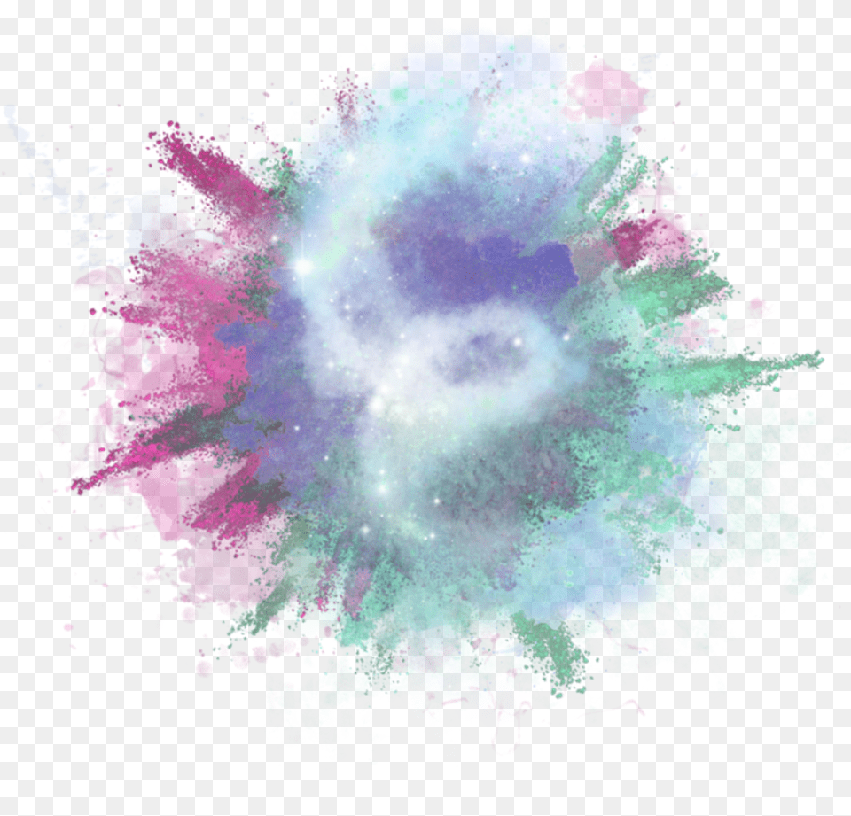 Colorful Smoke Splash Colorful Smoke Glitter Smoke Splash, Art, Graphics, Purple, Pattern Free Transparent Png