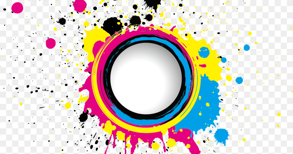 Colorful Splash Colorful Camera Logo, Art, Graphics Free Transparent Png