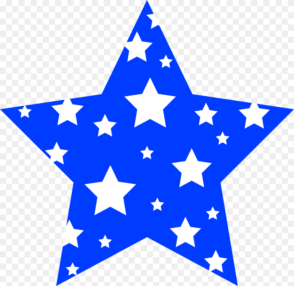 Colorful Stars Clipart Download Red White And Blue Starts, Flag, Star Symbol, Symbol Free Png