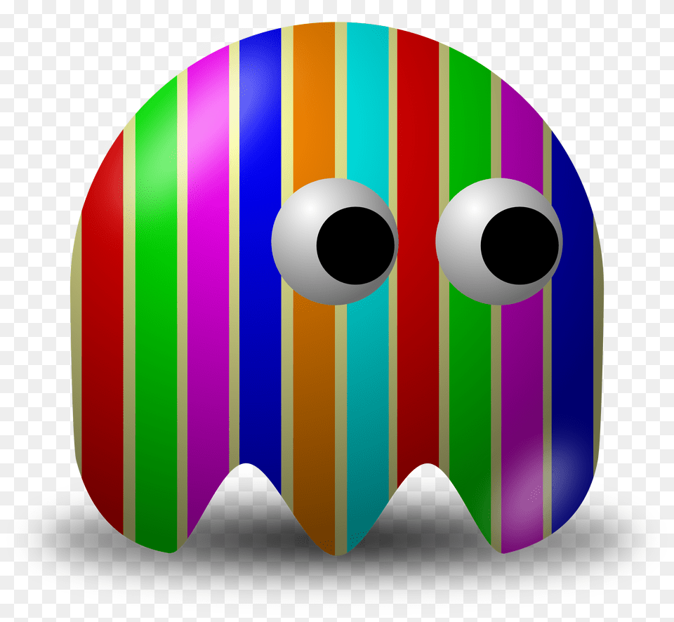 Colorful Stripes Composited Over An Avatar Character, Clothing, Hardhat, Helmet, Food Png