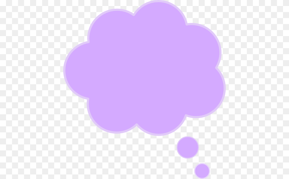 Colorful Thought Bubble Clipart, Purple, Paper Png Image