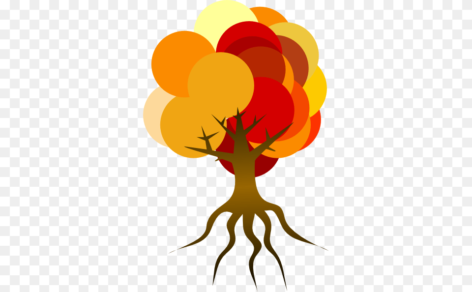 Colorful Tree Fall Clip Art Free Transparent Png