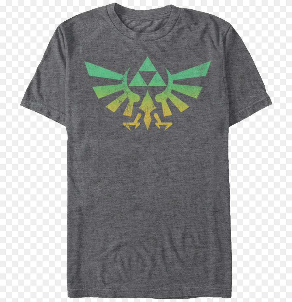 Colorful Tri Force Legend Of Zelda T Shirt Legend Of Zelda Crib Set, Clothing, T-shirt Free Png Download