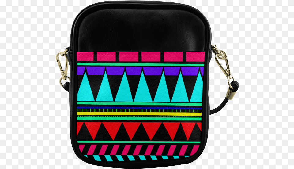 Colorful Tribal Pattern Sling Bag, Accessories, Handbag, Purse Free Png Download