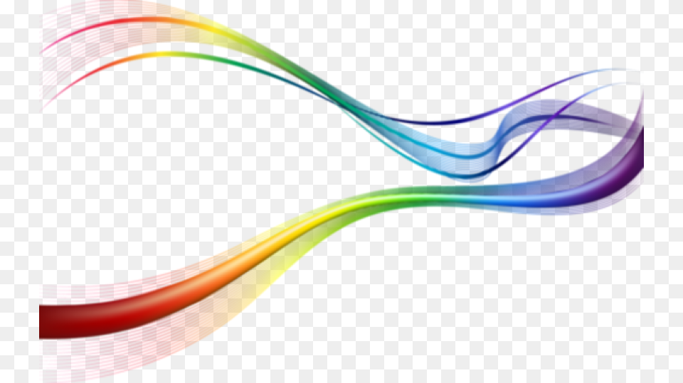 Colorful Waves Image With Uzun Renkli Ekiller, Art, Graphics, Accessories, Light Free Transparent Png