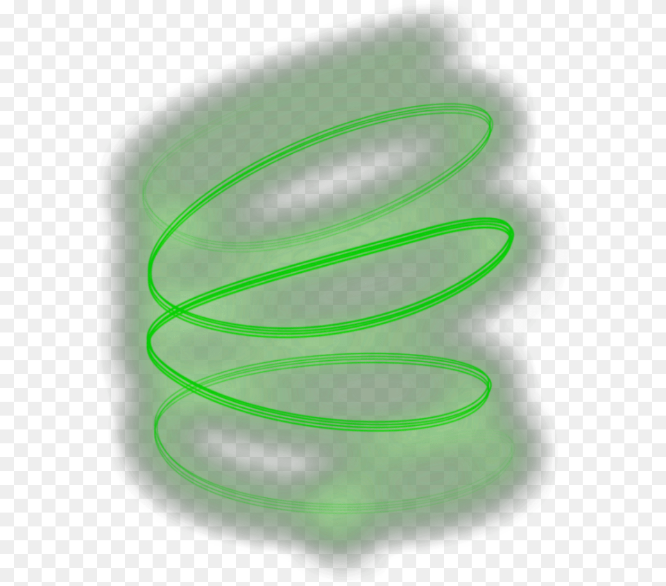 Colorfulness, Coil, Light, Spiral, Green Free Png