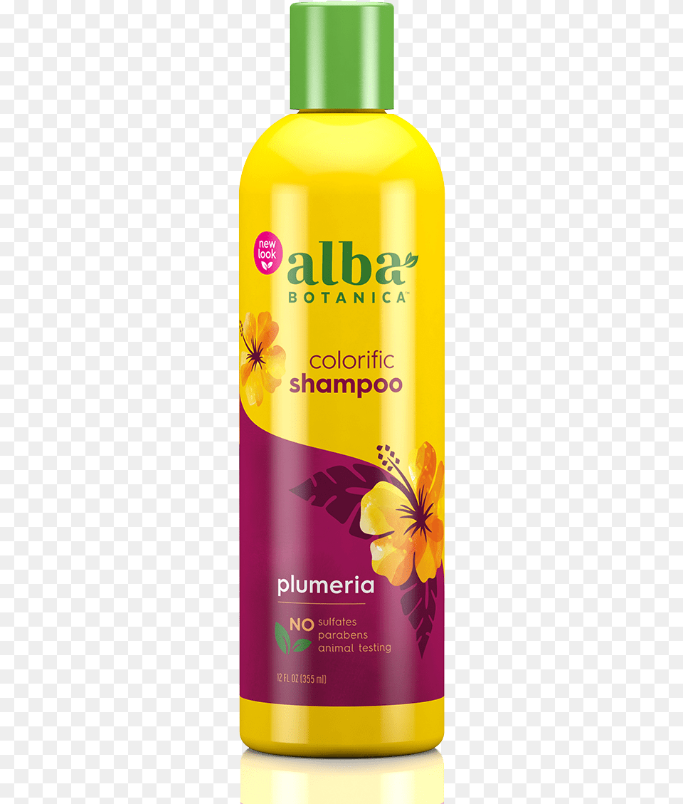 Colorific Shampoo Alba Botanica Shampoo, Bottle, Herbal, Herbs, Plant Free Png Download