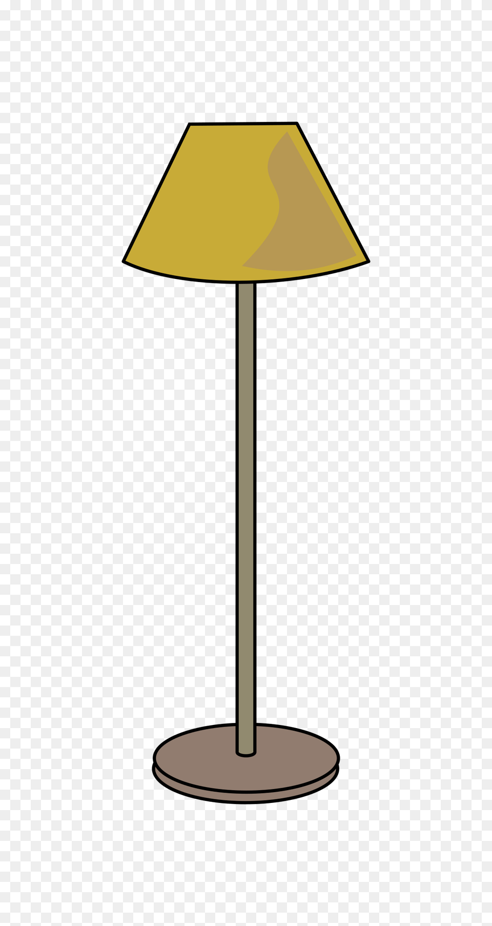 Coloring, Lamp, Lampshade, Table Lamp Free Png Download