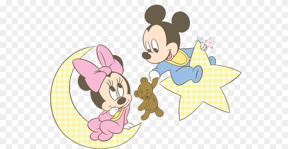 Coloring Baby Mickey Mouse, Animal, Bear, Mammal, Wildlife Free Png