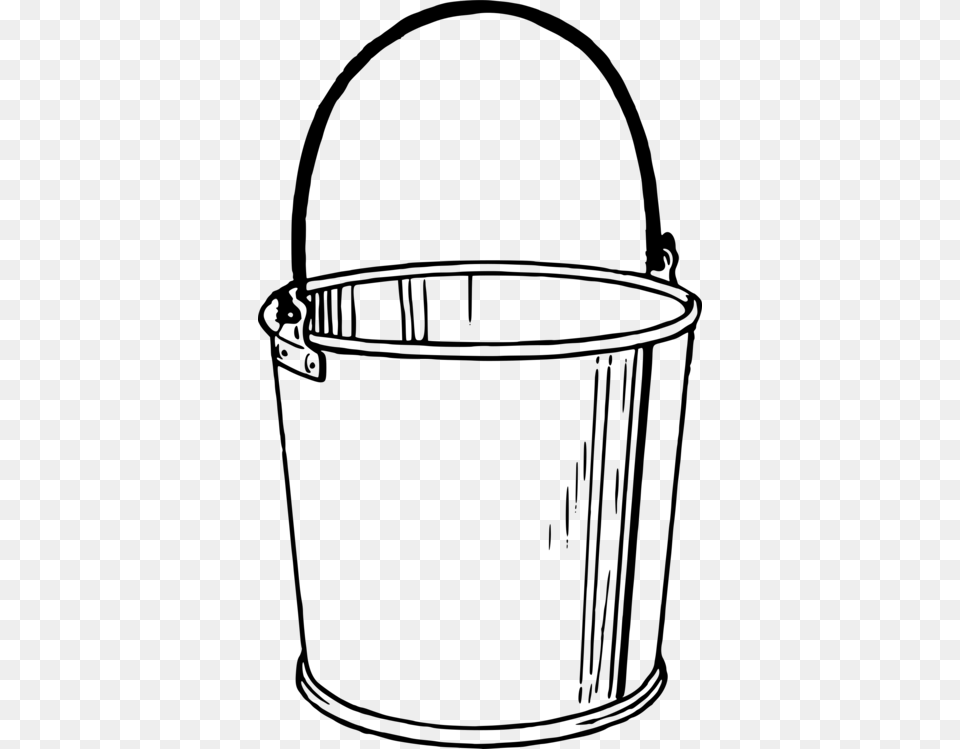 Coloring Book Bucket And Spade Drawing Paint, Gray Free Png Download