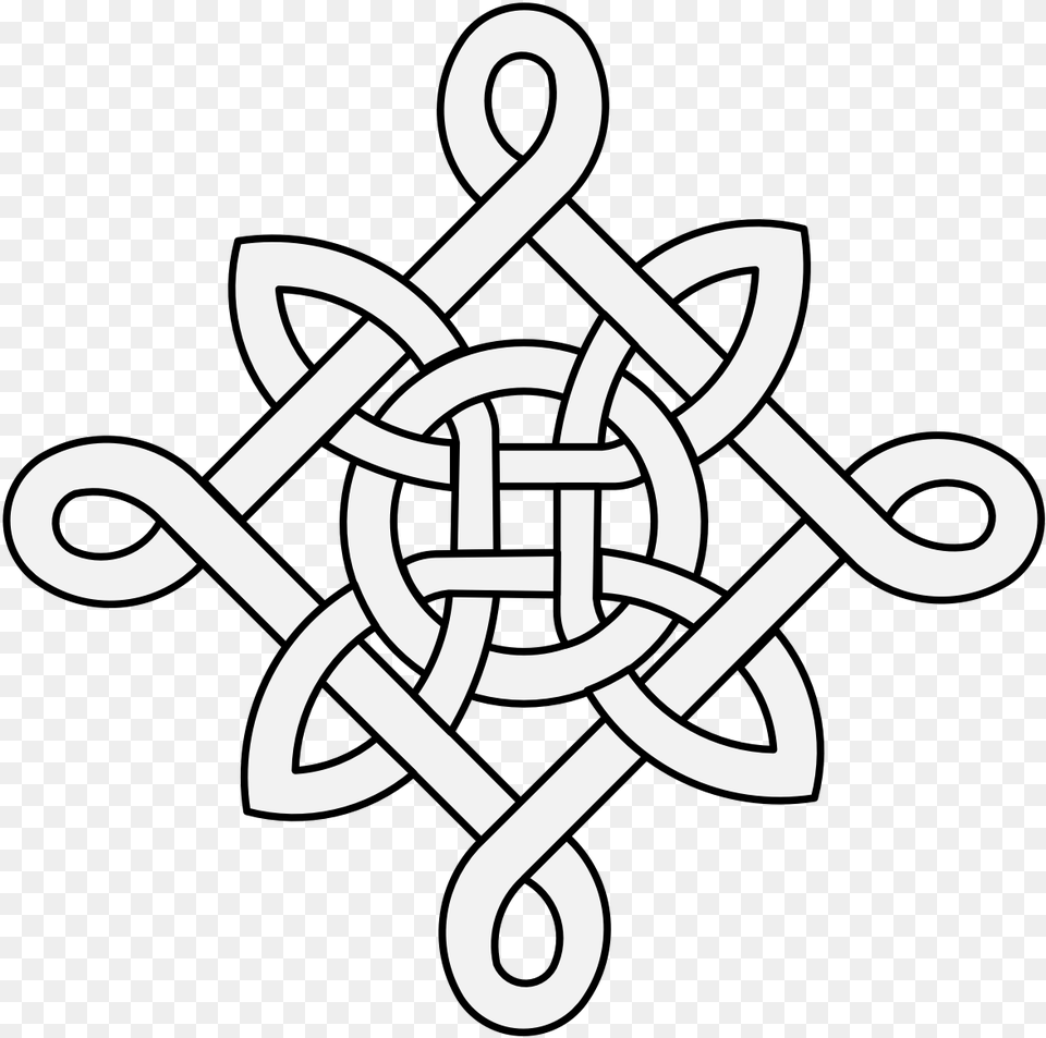 Coloring Book Clipart Download De Lacy Knot Heraldry, Symbol, Cross Free Transparent Png