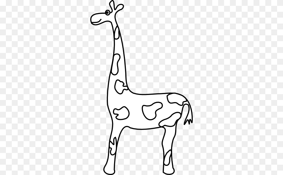 Coloring Book Giraffe Clip Art, Stencil, Animal, Mammal, Kangaroo Png Image