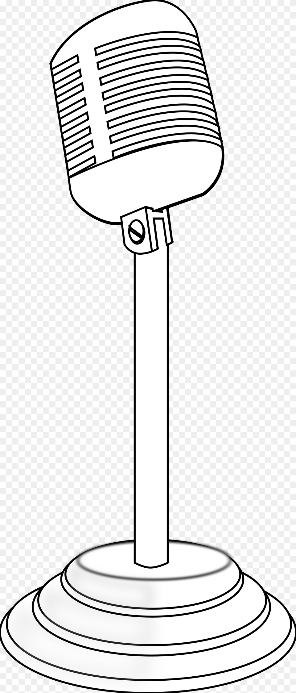 Coloring Book Print Outs Colouring Sheet Illustration, Electrical Device, Lamp, Microphone, Smoke Pipe Free Transparent Png