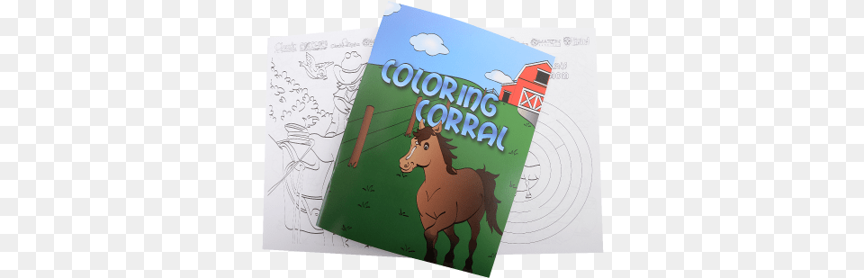 Coloring Corral Color Book Cartoon, Publication, Animal, Horse, Mammal Free Png