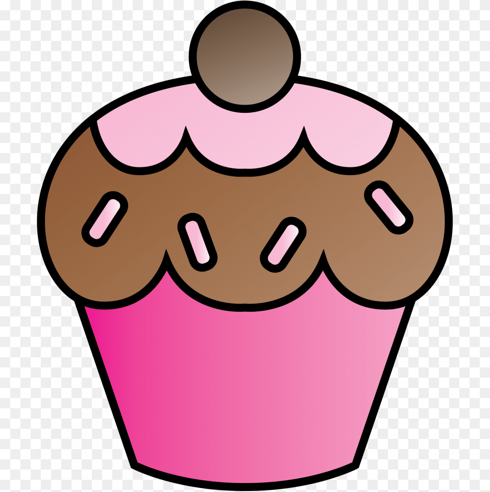 Coloring Cupcakes For Birthday, Cake, Cream, Cupcake, Dessert Png