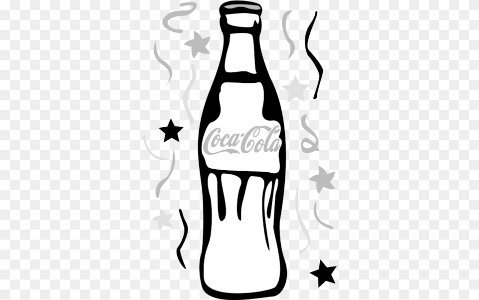 Coloring Pages Cocca Cola, Bottle, Beverage, Person, Coke Png Image