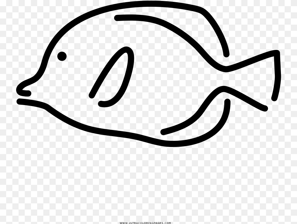 Coloring Pages Coloring Pages Cartoon Fish Picture Line Art, Gray Png