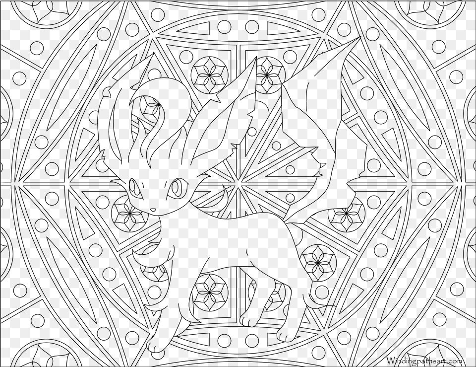 Coloring Pages Of Pokemon, Gray Free Transparent Png