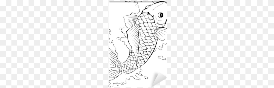 Colorir Desenho De Peixe Dourado, Art, Drawing, Animal, Sea Life Free Transparent Png