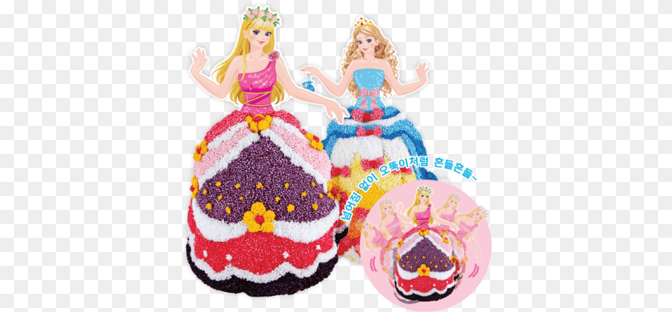Colorloon Girly, Birthday Cake, Cake, Cream, Dessert Free Png
