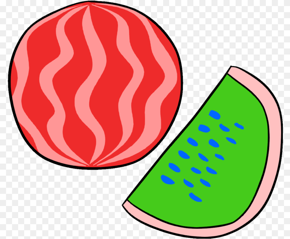 Colors Clipart Watermelon, Food, Fruit, Plant, Produce Png Image