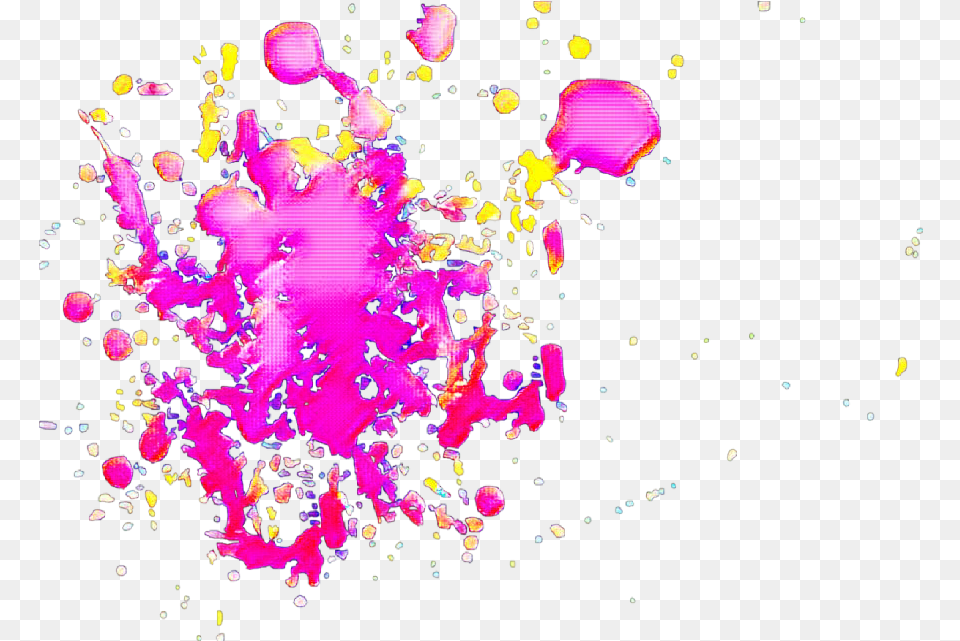 Colorsplash Pink Purple Dots Clipart Blood Stain, Paper, Confetti, Art, Graphics Free Png