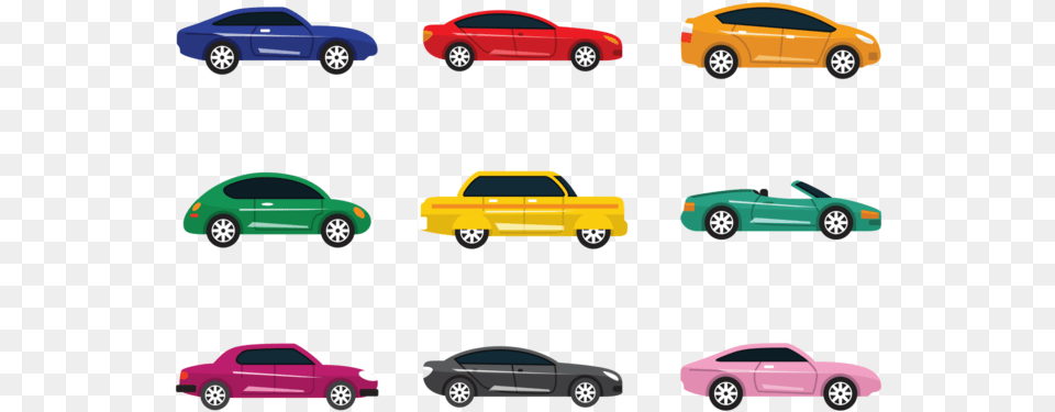 Colorul Carros Vector Icons Iconos Carro, Alloy Wheel, Vehicle, Truck, Transportation Free Png Download