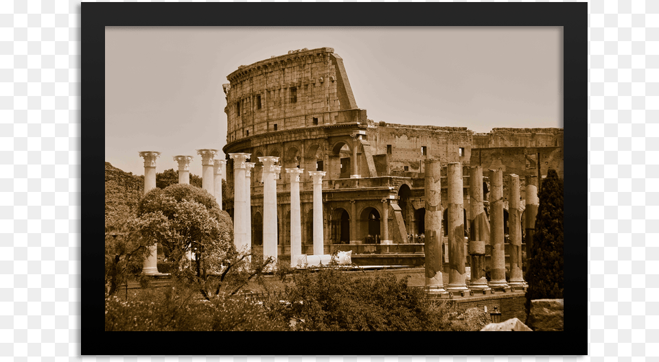 Colosseum, Architecture, Building, Ruins, Pillar Free Transparent Png