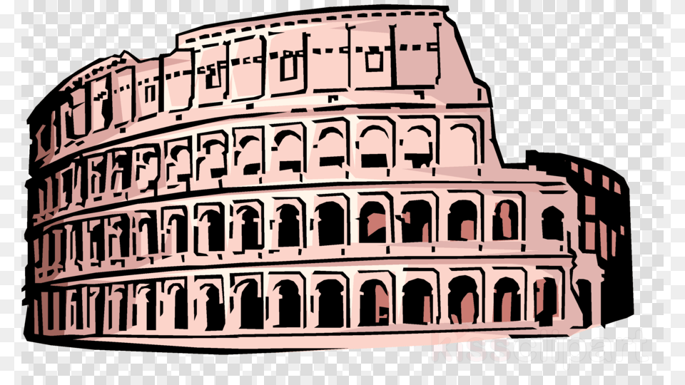 Colosseum, Scoreboard, City, Art Png Image