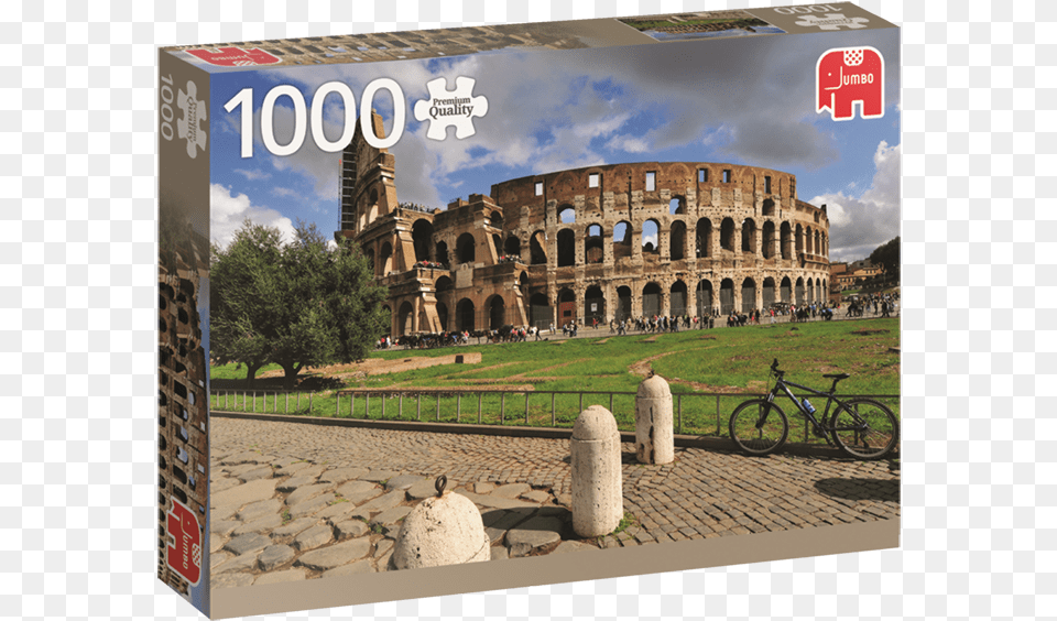 Colosseum, Architecture, Building, Bicycle, Transportation Free Png