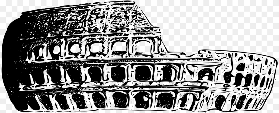 Colosseum Black And White Monochrome Photography Monochrome, Gray Png Image