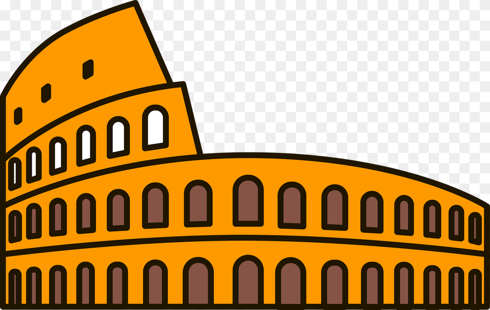 Colosseum Clipart, Scoreboard, Arch, Architecture, City Free Png