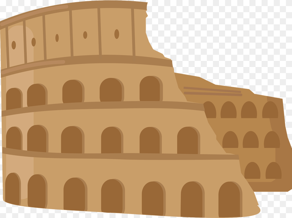 Colosseum Clipart, Brick, Architecture, Housing, House Png Image