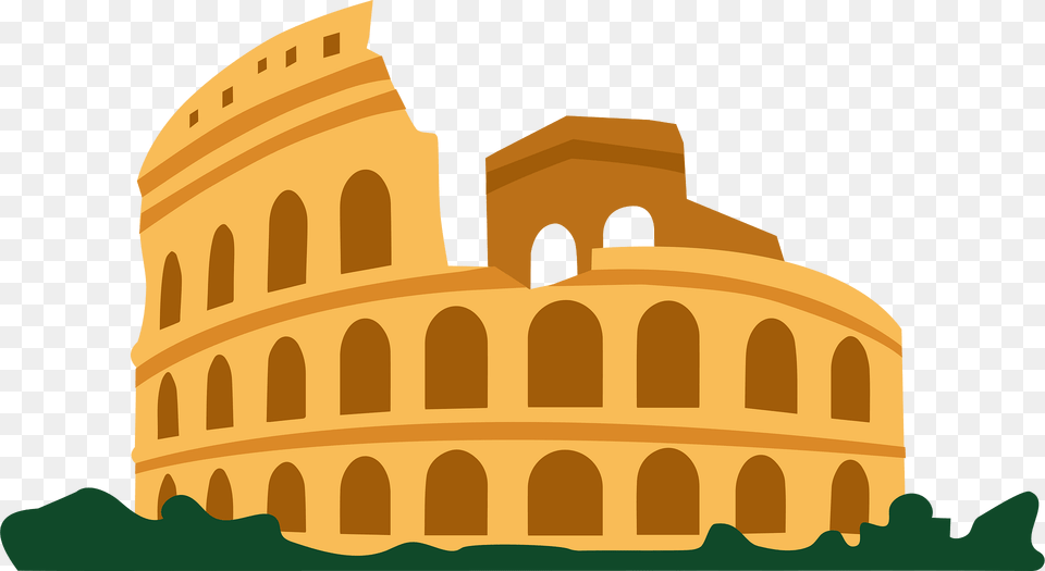 Colosseum Clipart, Arch, Architecture, Building, Dome Free Png Download