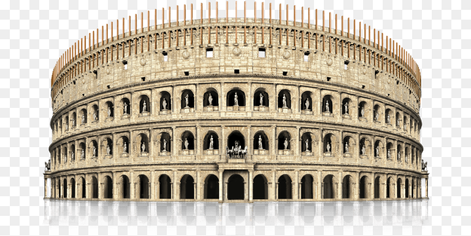 Colosseum Images Roman Colosseum, Architecture, Building, Person, Arch Png Image