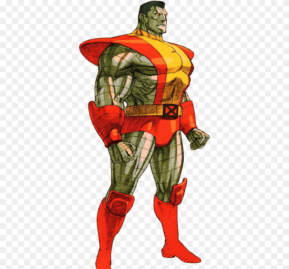 Colossus Mugen Trilogy Fanon Wiki Fandom Colossus X Men 90s, Clothing, Costume, Person, Adult Free Png