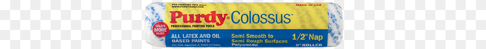 Colossus Purdy Colossus 1 2 Nap, Toothpaste, Plastic Wrap Free Png