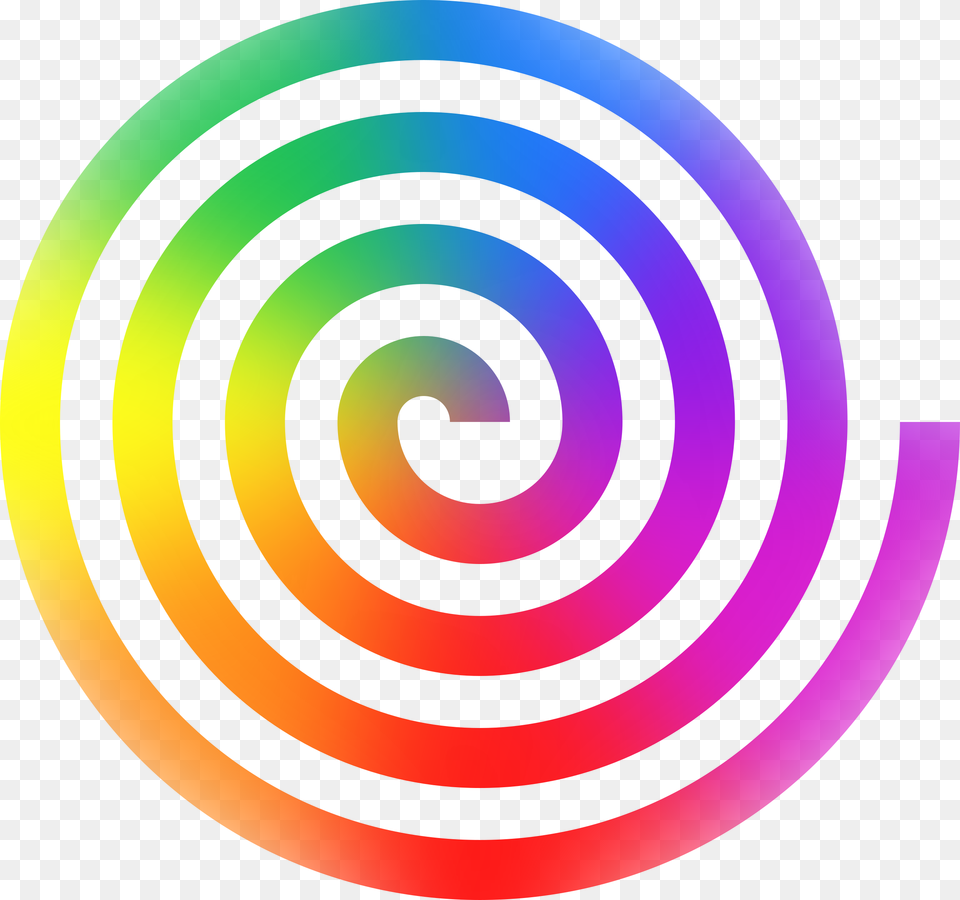 Colouful Clipart Spiral, Coil Free Png Download