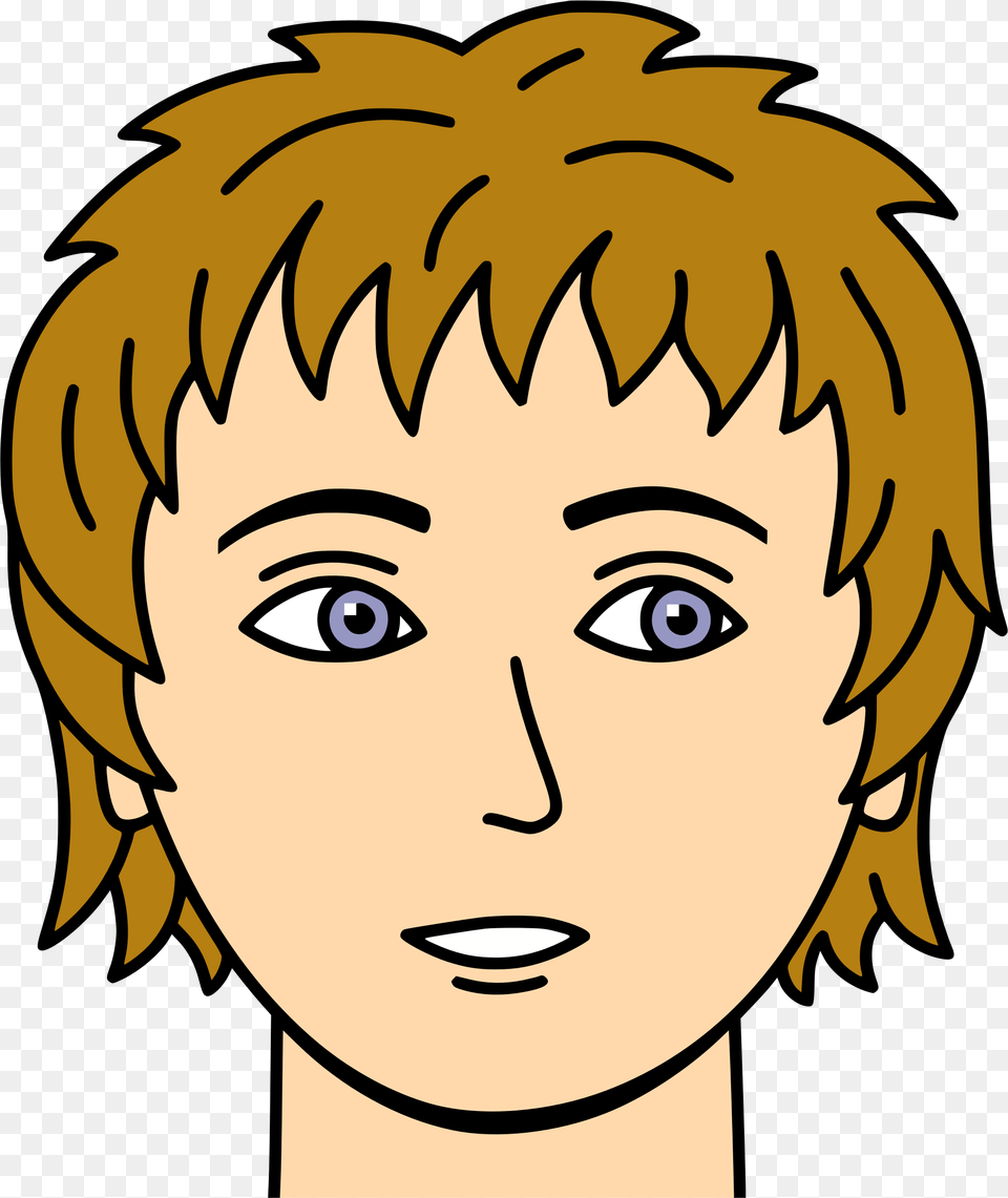 Colour Big Image Face Clipart, Book, Comics, Publication, Photography Png