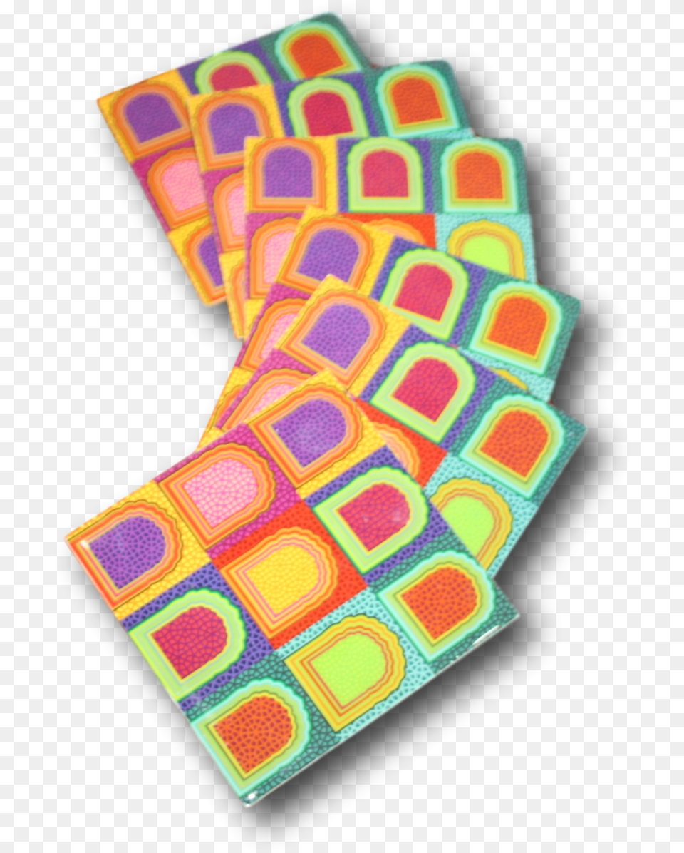 Colour Blast Coasters Drink Coaster, Home Decor, Rug, Pattern, Toy Png Image