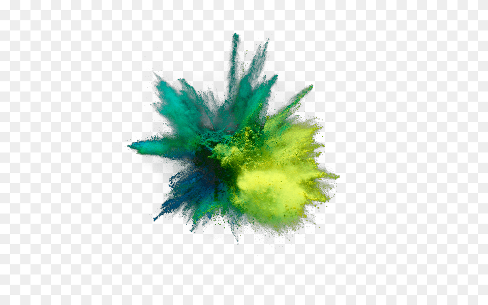Colour Explosion Powder Green Freetoedit, Accessories, Pattern, Fireworks, Plant Png