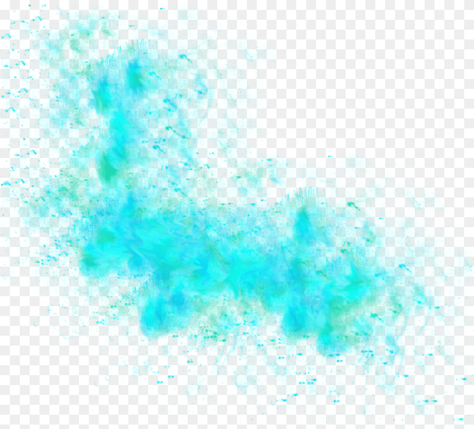 Colour Fire Fog Smoke Cloud Magic Freetoedit, Powder, Turquoise Png