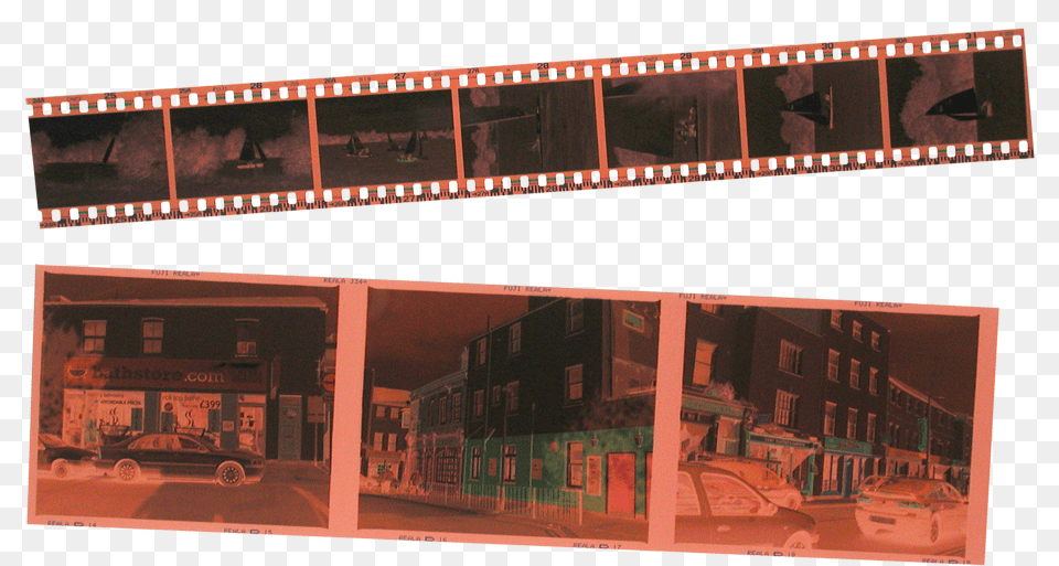 Colour Negative Film Roll Negative, Vehicle, Car, Transportation, Art Png Image