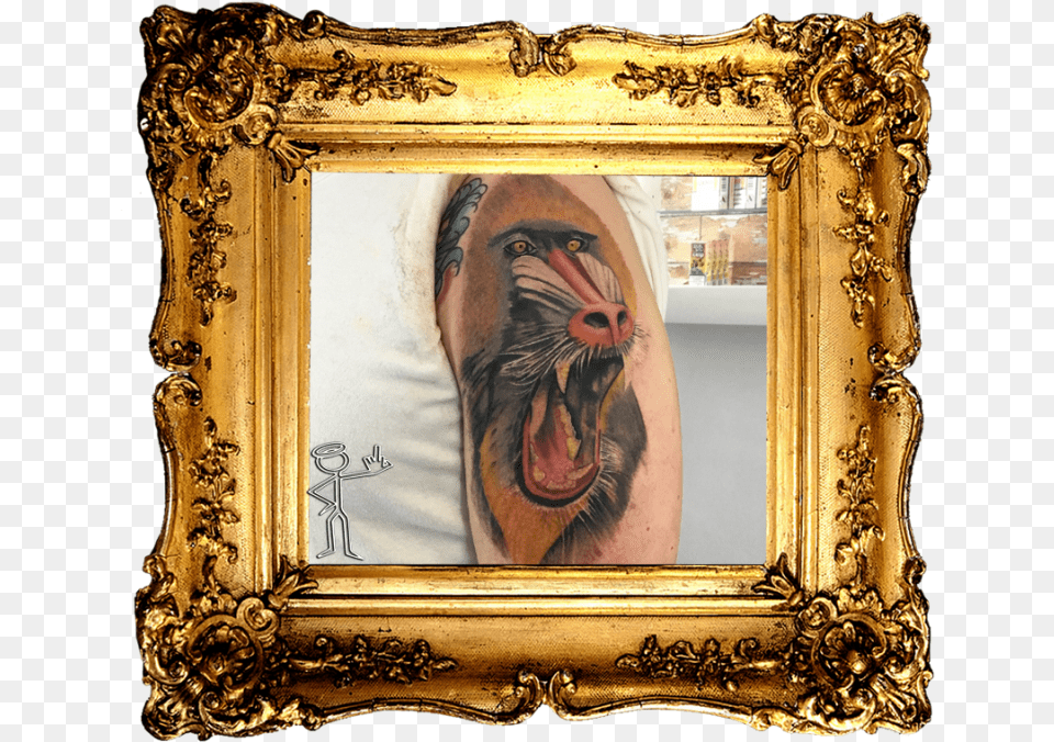 Colour Realism Tattoo, Art, Painting, Person, Skin Free Png Download