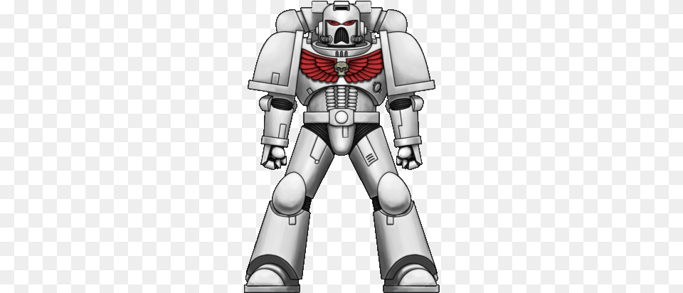 Colour Scheme White Scars Black And White Space Marines, Robot, Bottle, Shaker Free Png Download
