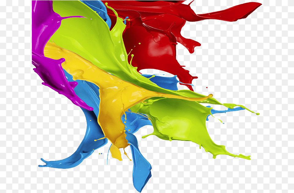 Colour Splash Paint Multi Colour Paint Splash, Art, Graphics, Paint Container, Animal Png