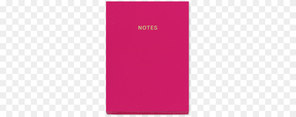 Colourblock Notebook Cerise Pink Document, Diary Free Transparent Png