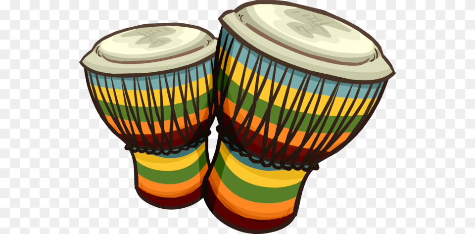 Coloured Congas, Drum, Musical Instrument, Percussion Png Image
